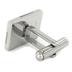 Stainless Steel Cufflinks with White Mother of Pearl Shell Inlay