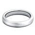 Domed High Polished Titanium Ring (4mm)