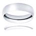 Domed Brushed Titanium Band (6mm)