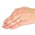 Tungsten Carbide Gold IP Classic Band Ring
