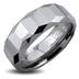 Tungsten Carbide Ring With Trapezoid Prism with Cutting Edges Design