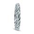 1.7MM Braided Rope Twist Wedding Band in 14K White Gold