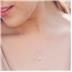AGS Certified 1/3 Carat Round Diamond Solitaire Pendant in 14K White Gold