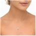 Certified 3/4 Carat Round Diamond Solitaire Pendant in 14K White Gold (I-J Color, I2-I3 Clarity)